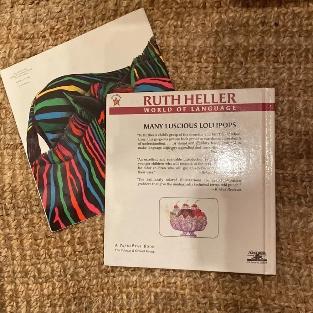 Childrens Books by Ruth Heller-Fantastic Wow and Unreal-Many Luscious Lollipops
